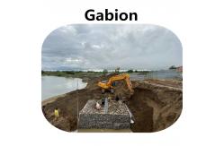 China Galvanized Weave 3mx1mx1m Wire Mesh Gabion Baskets For River Channel Protection supplier