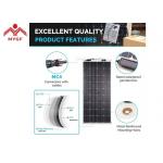 Durable 160 Watt Semi Flexible Solar Panel Customized Size Ultra - Light for sale