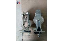 China Crossarm Mounted Conductor Stringing Blocks 20KN Transmission Stringing Blocks supplier