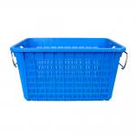 Conveniently Designed Plastic Mesh Crate for Fresh Fruits and Vegetables