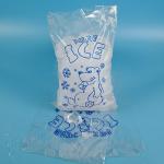 Food Grade LDPE OEM ODM Drawstring Plastic Bags For Ice Storage