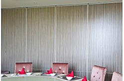 China Movable Wall Track Exhibition Acoustic Room Dividers with Portable Hanging System supplier