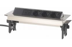China Easy Installation Desk Mounted Flip UP Sockets 4 Retractable Power Sockets supplier