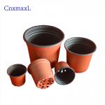 thermoformed plastic blister flower pot with double color for sale