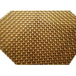 Gold Color Architectural Wire Mesh, Crimped Flat Wire Screen Mesh 6mm Aperture for sale