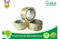China Low Noise Transparent Crystal Clear Tape Environment Protection Fragile supplier