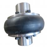 LLB high elastic Flexible Rubber Shaft Coupling Black Color Customized for sale