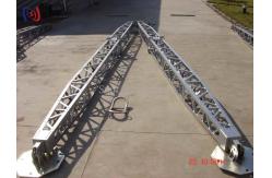 China Engineered A Shape Lattice Gin Pole For Heavy Load Lifting supplier