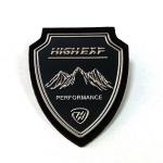 Clothing Logo Patches High Frequency Soft Embossed Badge 3D Tpu Patch For Clothes for sale