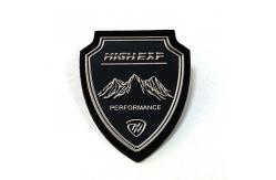 China Clothing Logo 3D Tpu Patches High Frequency Soft Embossed Garment Badge supplier