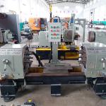380V/50Hz PLC Double Side Drilling Machine Valve Flange Tee Multi Hole Drill Machine for sale