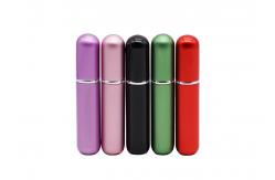 China Mini Spray Perfume Atomizer Tester Bottle 5ml Cosmetic Aluminum supplier