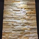 Quartzite Stone Veneer Yellow Sandstone Cultured Stone Mini Panel for sale