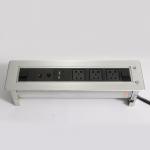 one piece available customized motorized desk socket used in meeting room EK6306 for sale