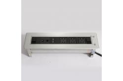 China one piece available customized motorized desk socket used in meeting room EK6306 supplier