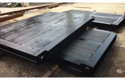 China Rig And Mud Tank System I Beam H Beam Wood Rig Mats supplier