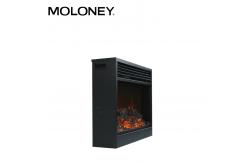 China Indoor Wood Mantel Fireplace Fake Log Set Electric Fireplace With Remote supplier