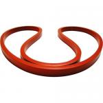 Round Flat Custom Silicone Parts O Ring Seal With Good Electrical Insulation Properties