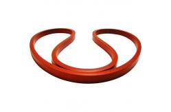 China Round Flat Custom Silicone Parts O Ring Seal With Good Electrical Insulation Properties supplier