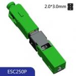 50N Tensile FTTH 3.0mm SC APC Embedded Fiber Quick Connector for sale