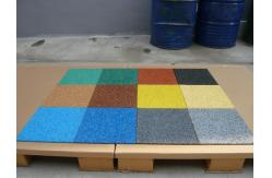 China Customized Sports Floor Tiles Waterproof Gym Floor Mats 50mm Thickness supplier