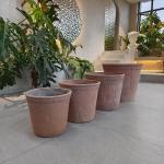 Smooth Reinforced Clay Planter For Camping Burners And Barbecue Grilling Experience