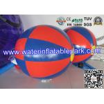 Outdoor Colorful Inflatable Water Ball , 1.5m / 2m Inflatable Water Rolling Ball for sale