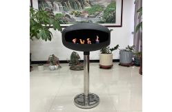 China Long Burn Time Ethanol Fire Pits Freestanding Fireplace With Manual Ignition System supplier