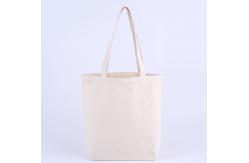 China Cotton Canvas Canvas Shopper Tote Bag , Womens Canvas Tote Handbag supplier