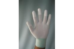 China 10e9 Ohm Nylon Palm Finger Coated Anti Static ESD Hand Gloves supplier