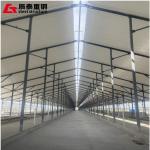 Efficient Prefabricated Large-span Space Intelligent Steel Structure Agricultural Building Farm for sale