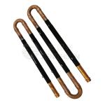 China 700W Tube Copper Wire Wound Resistor Water Cooled For Dump Load manufacturer