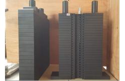 China Rectangular Weight Plates / Gym Equipment Weight Stack For Exercise Equipment supplier