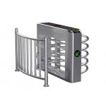 Access Control Half Height Turnstile SS304 Cabinet 90 Degree Rotating Bi Directional
