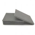 4 Black Slate Straight Rim Plain Stone Coasters Natural Surface for sale