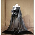 Smoky Gray Degradable 60a Translucent Waterproof Fabric