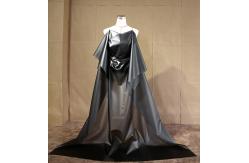 China Smoky Gray Degradable 60a Translucent Waterproof Fabric supplier