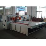 Semi Auto Chain Feeding Rotary Slotting Machine Carton Box Slotting Machine 70 pcs/min for sale