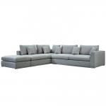Convertible Folding Luxury Corner Sofa Practical Adjustable Height for sale