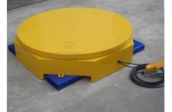 China Pedal Switch Tray Turntable Pallet Wrapper  8r Min Hand Pallet Wrap Turntable 4400lbs supplier