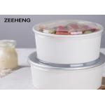 25oz 26oz 32oz Paper Food Bowls , White Hot Soup Or Ice Cream Disposable Paper Bowl for sale