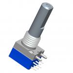 16 Dedent Rotary Pulse Encoder Metal Shaft Sealed With 20000 Cycles for sale