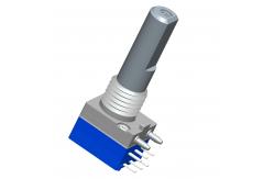 China 16 Dedent Rotary Pulse Encoder Metal Shaft Sealed With 20000 Cycles supplier
