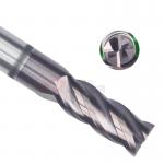 11/64 3mm 1/8 6mm 1/4 Carbide End Mill For Aluminum Four Flute HRC60 for sale