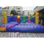 Outdoor Clown Inflatable Bouncy Castles , Jumping Castles With PVC Tarpaulin for sale