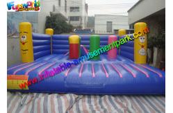 China Outdoor Clown Inflatable Bouncy Castles , Jumping Castles With PVC Tarpaulin supplier