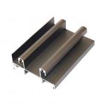 Handle Sliding Window Track 2.0mm Extruded Aluminum Profiles for sale