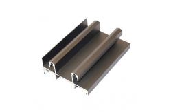 China Handle Sliding Window Track 2.0mm Extruded Aluminum Profiles supplier
