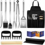 Stainless Steel BBQ Utensil Set FDA Available For Multiapplication for sale