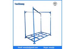 China Foldable Warehouse Storage Stacking Rack for fabrics, tires, cartons supplier